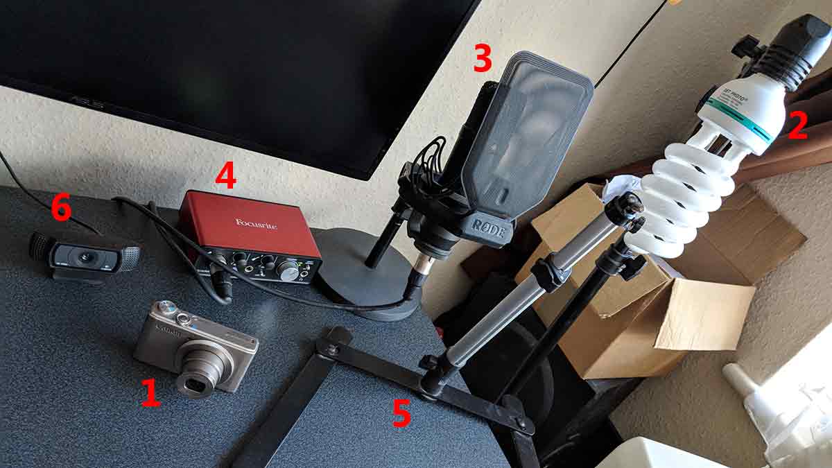 My YouTube Equipment Setup